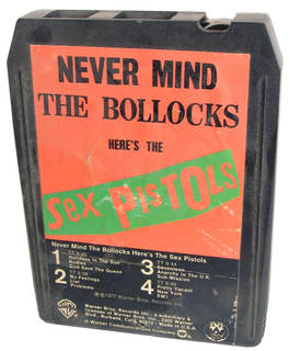 filthy 8-track cartridge