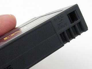 MiniDV - Record Tab Moved