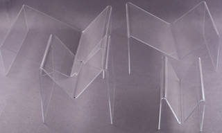 Acrylic book cradles