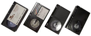 Betamax cassettes