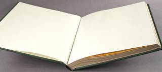 machine sewn through fold