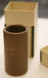 Brown Wax Cylinder