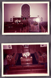 chromogenic color print with magenta cast