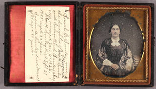 Daguerreotype case - open view