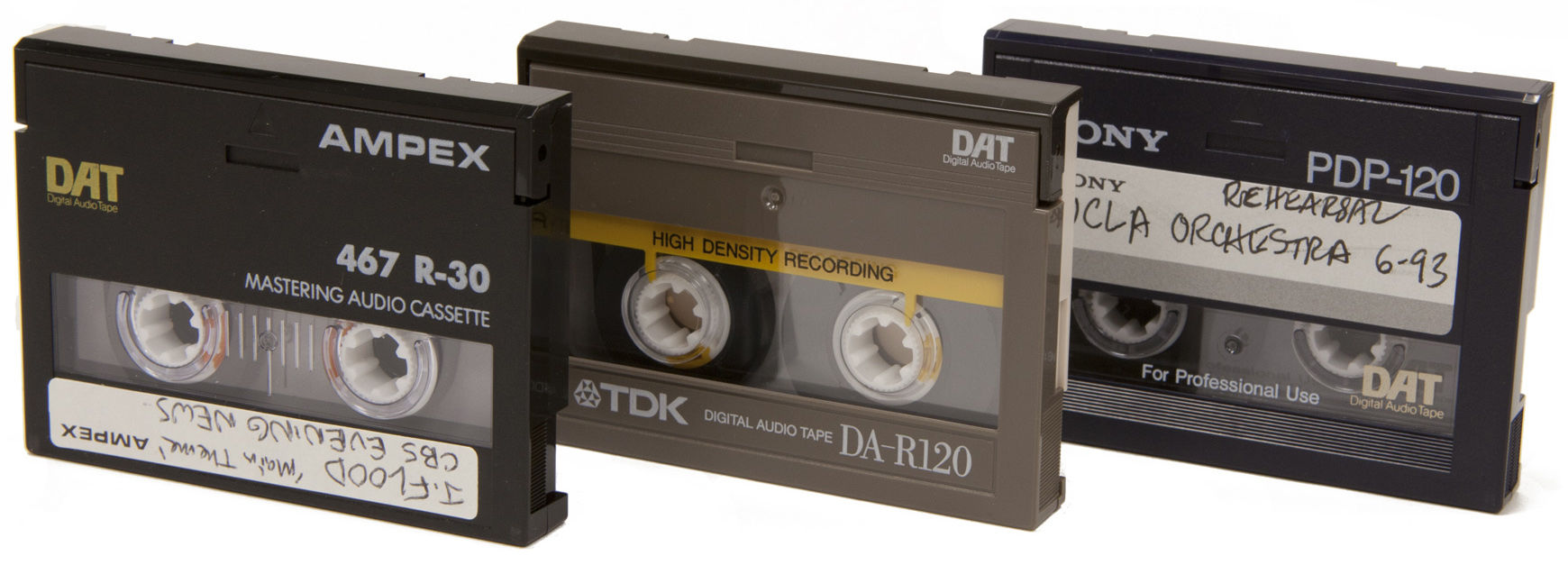 3 Each Audio Magnetics Dictation Cassette Mini Cartridge 2 x 15 Minutes 