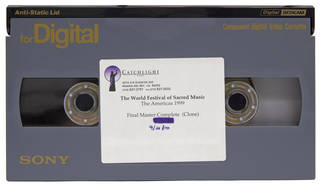Digital Betacam cassette