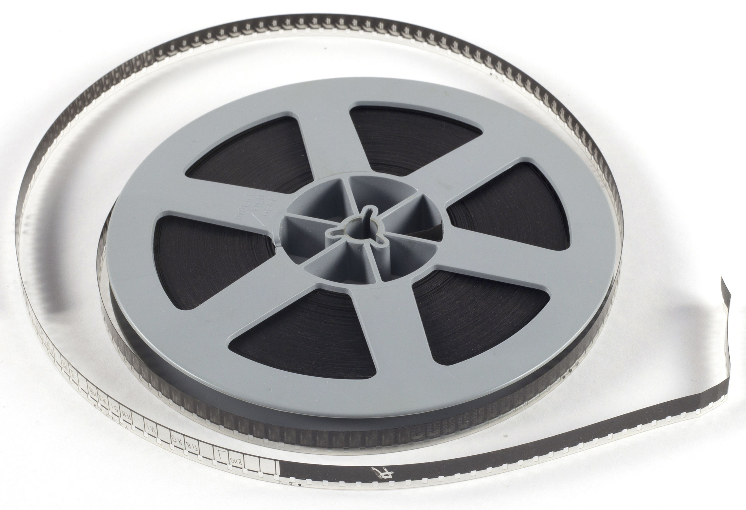 Movie reel stock photo. Image of white, lens, projectionist - 624268