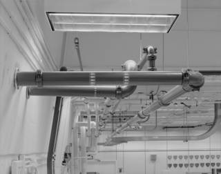 Halon fire suppression system