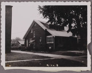 instant black and white photo