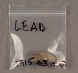 Lead in bag 1