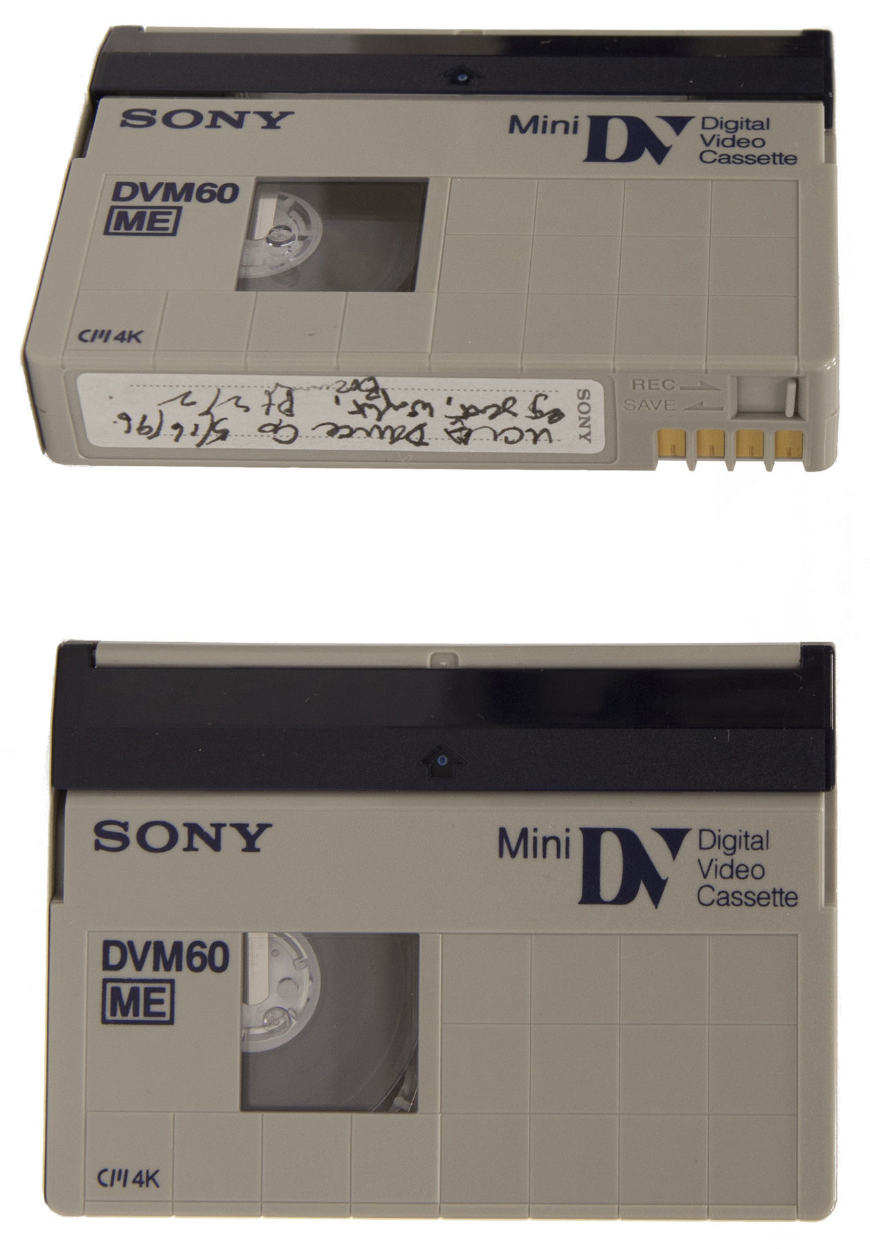 sony digital video cassette 60 x 15 used 