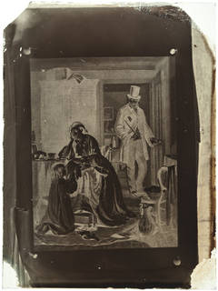 Collodion Negative on glass
