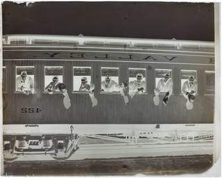 Gelatin glass negative