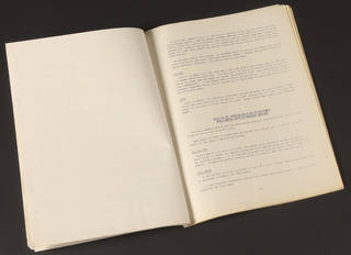 Diazo prints slight tonal difference between front and back sides