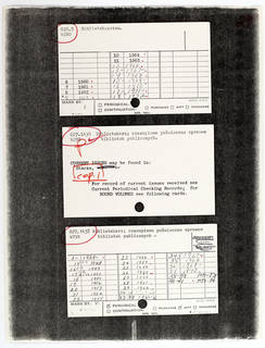 Electrostatic Xerox copy