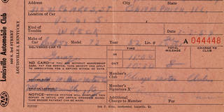 Carbonless copy receipt detail