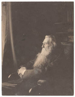 platinum print male portrait