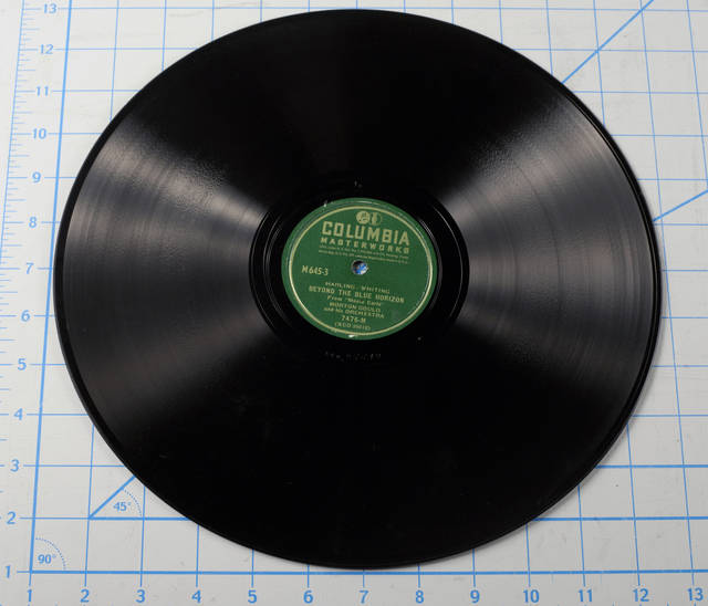 Shellac Coated Disc Preservation Self-Assessment Program (PSAP) | Phonograph Record