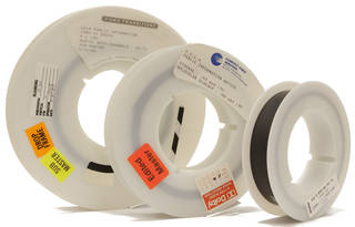 Open videotape reels