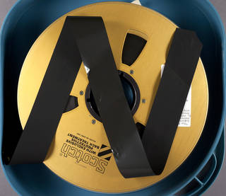 two-inch open reel video in shipping container