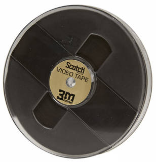Half inch open reel video reel