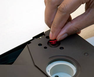 Umatic copy protection button removed